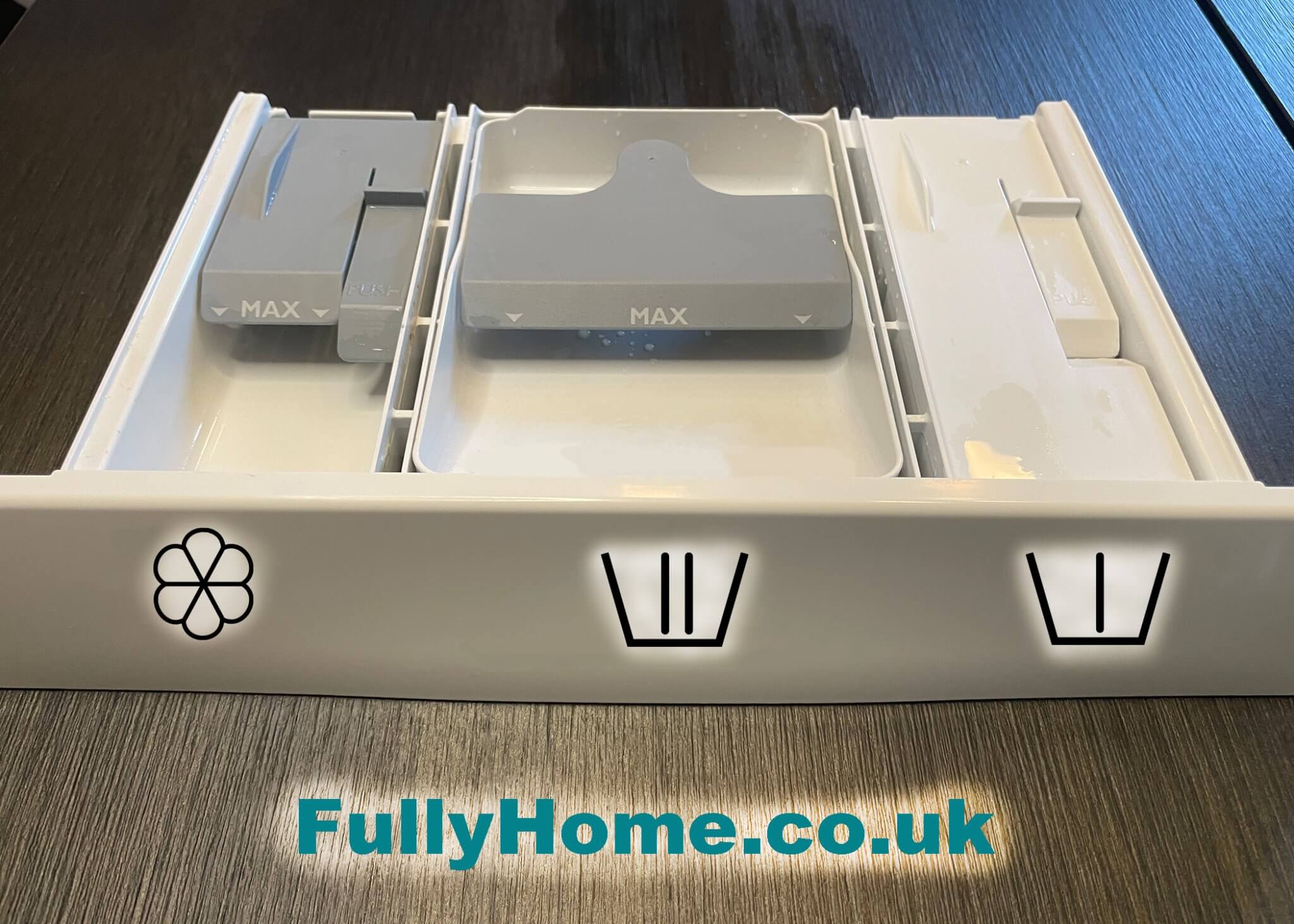 Have you been putting the washing liquid in the fabric softener